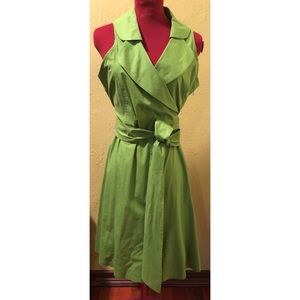 Vesade Women's V-Neck Short Sleeve High Waist Summer Wrap Dress in a size 12.